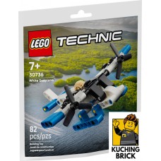 30736 TECHNIC White Seaplane paper bag